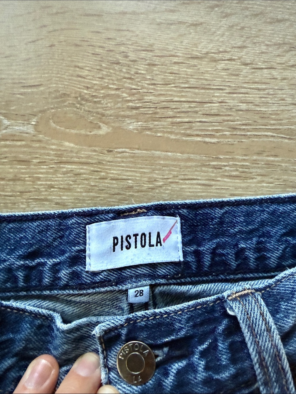 Pistola Denim Jeans – Medium Wash Straight Leg Relaxed Fit - Picture 2 of 8